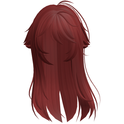 Red Shy Moe Cat Girl Windy Whispy Hair