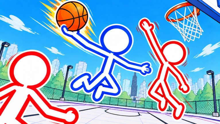 Doodle Basketball on Roblox, screenshot 3