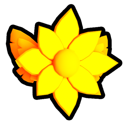 Gold Sakura Flower