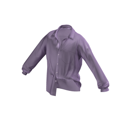 Vintage Purple Casual Shirt