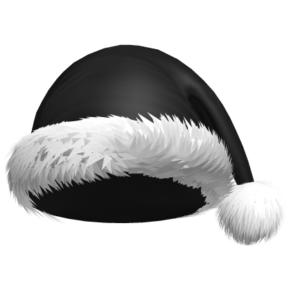 Christmas Santa Hat in Black