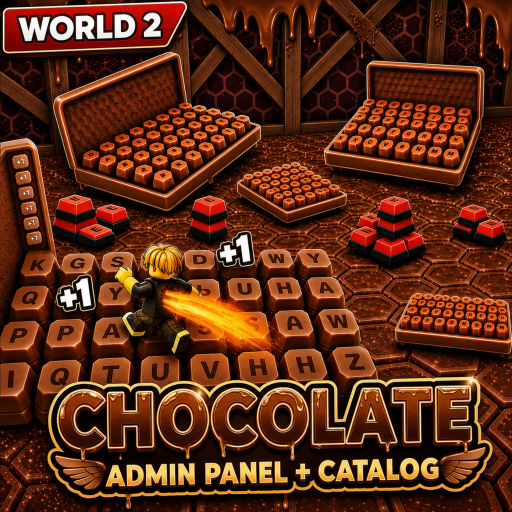 [KITTY] +1 Speed Chocolate ASMR | Keyboard Catalog Roblox game