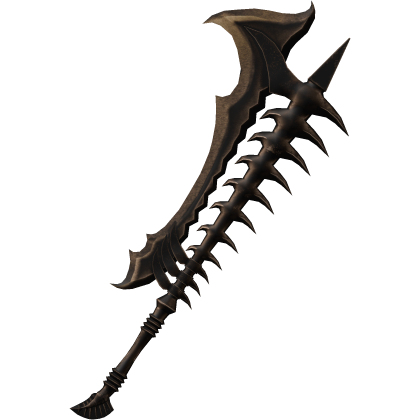 Brown Gothic Bone Axe thumbnail