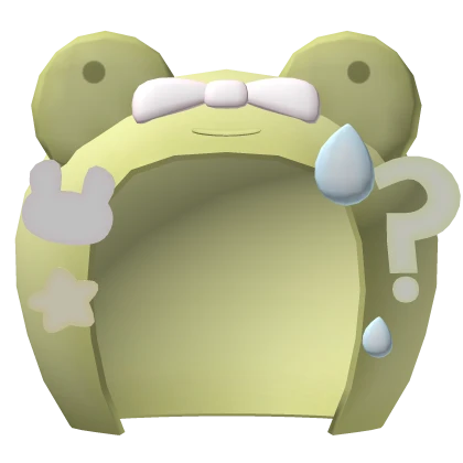 ꒰Cute Frog Hood | Roblox Item - Rolimon's