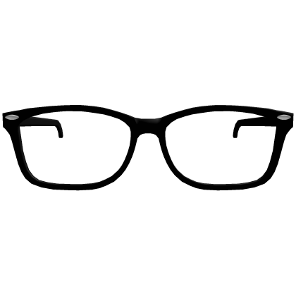 black glasses (low)