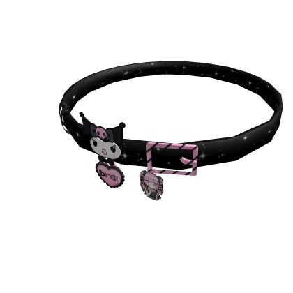 jirai kuromi collar 1.0 🦇 Roblox item render