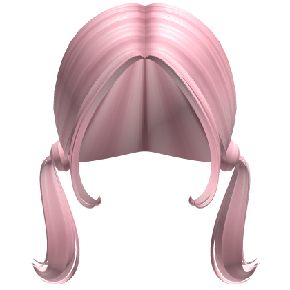-',ৎ Mini Preppy Low Pigtails in Pink