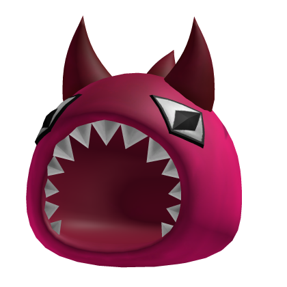 Pink DrakkoBloxxer Hood Roblox item