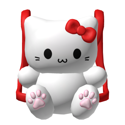 Roblox cat backpack discount