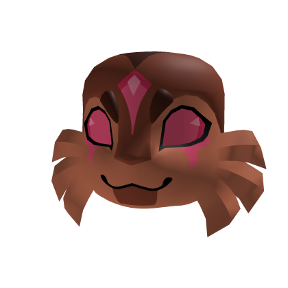 Pink-Accented Sphinx Head Roblox item