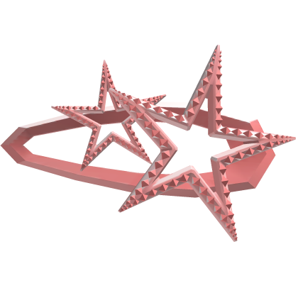 Pink Star Hair Clip Roblox item