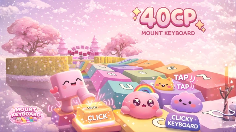 [ASMR FREE AVA] MOUNT KEYBOARD x350