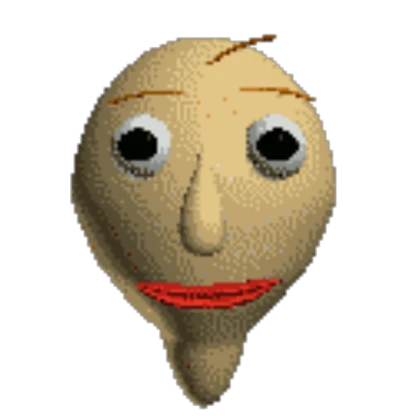 Baldi Head Staring