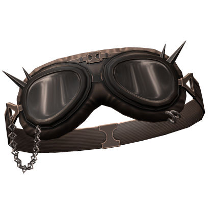Brown Tilted Punk Goggles