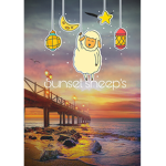 Sunset sheeps