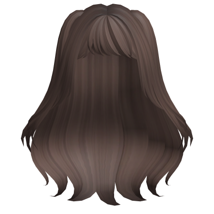 Brown Cute Long Hair Roblox item