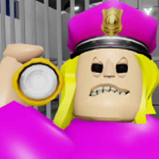 POLICE GIRL PRISON RUN (First Person Obby!) official Roblox game thumbnail