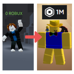 AFK until someone donate me 1M robux