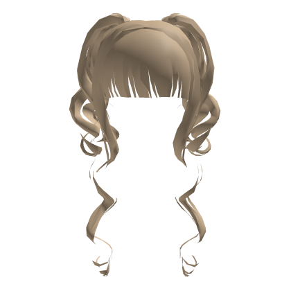 Doll Wavy Twintails - Ash Blonde Roblox item