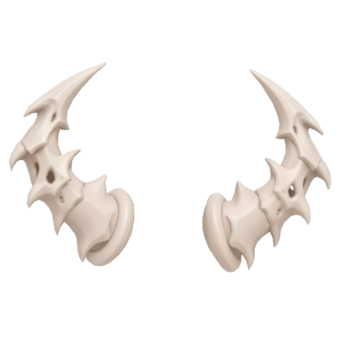 Spiked boneless horns