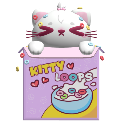 Cute Kawaii Kitty Loops Cereal thumbnail