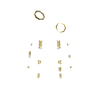 Hair Cuffs [Gold]