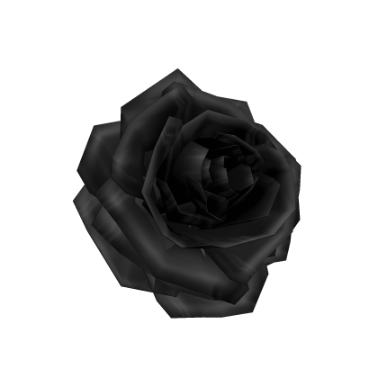 Rose Hair Clip (Black) Roblox item