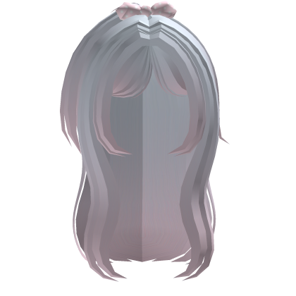 cute hair with bow
