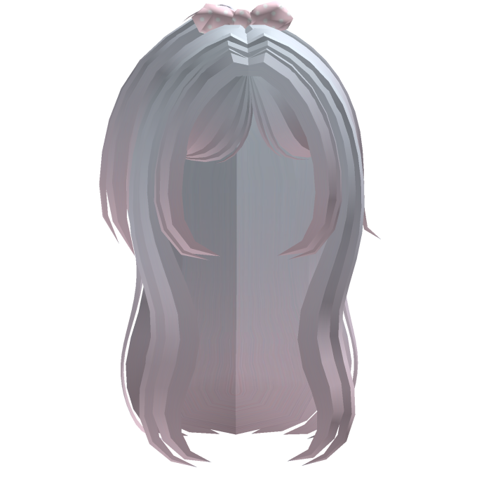cute hair with bow