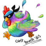 Teh Rainbow Chicken Army