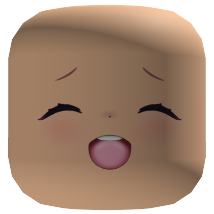 Cute anime face Smile Roblox item