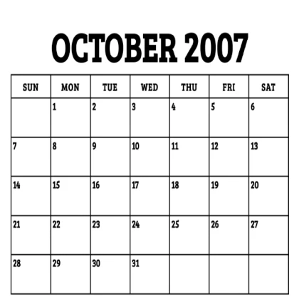 Old Calendar