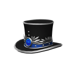 Azure Cryptic Top Hat
