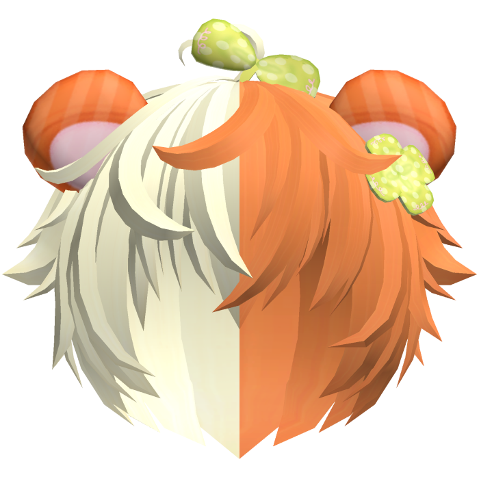 🐹🍀 cute kawaii hamtaro hamster clover boy hair