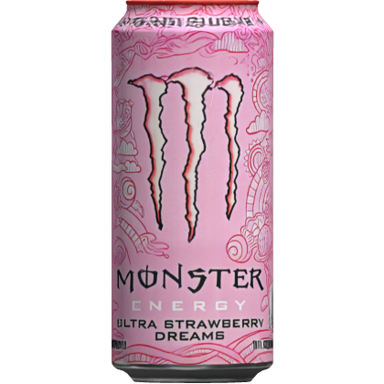 Pink Monster Strawberry Dreams