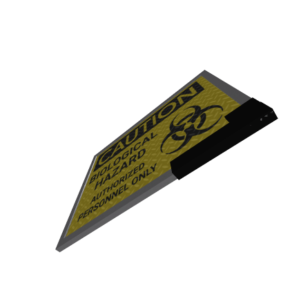 biohazard containment sign