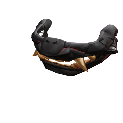 Cyberpunk Oni Jaw Mask [Gold/Black] Roblox item