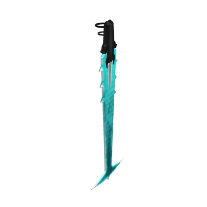 Left Holdable Doom Sword Of Watchman (Big,Cyan) thumbnail
