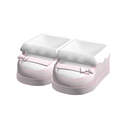 ♡ Pink Mary Janes Shoes With Bow thumbnail