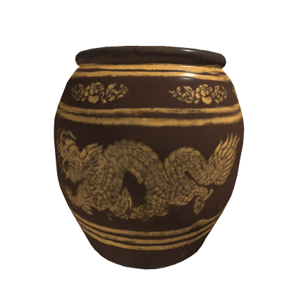 Traditional Thai Dragon Jar — โอ่งไทยลายมังกร Roblox item