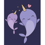 Narwhal are glamorous