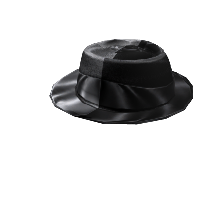 Black and Gray Fedora