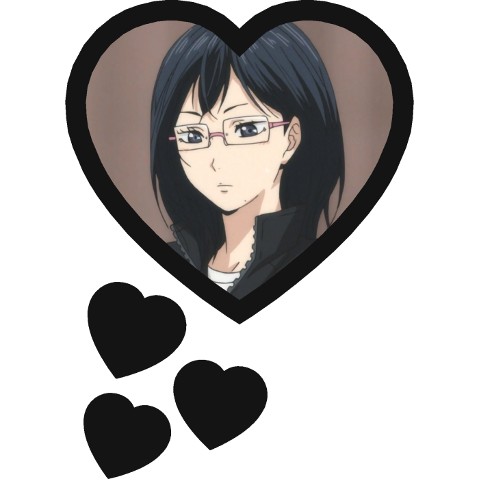 Kiyoko Shimizu Thinking Hearts Haikyuu