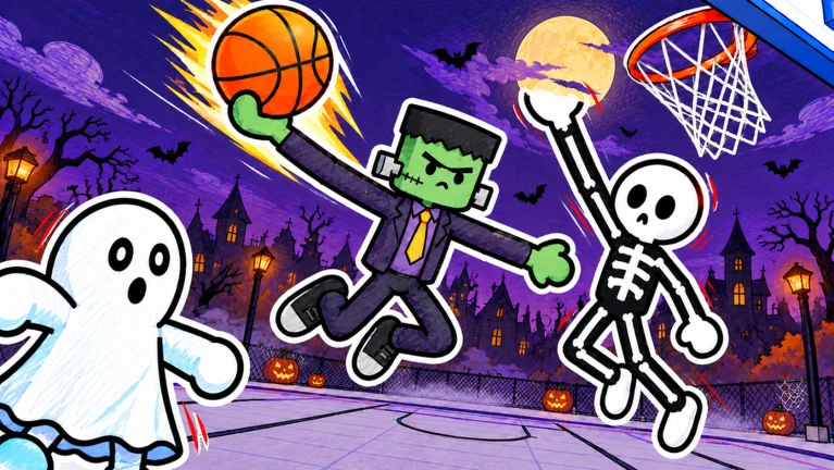 Doodle Basketball on Roblox, screenshot 4