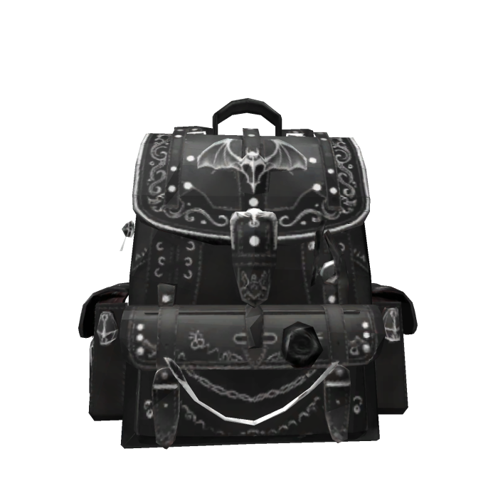 ⋆ Y2k Streetwear Backpack (BLACK)