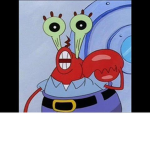Mr Krabs is a money crab