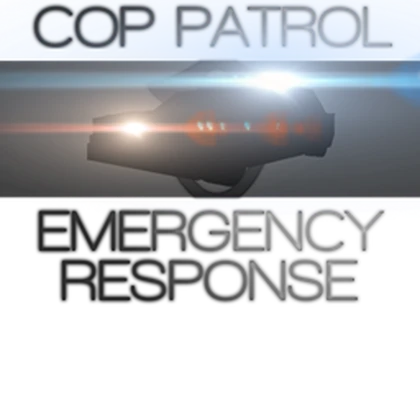Cop Patrol Emergency Response Roblox group icon