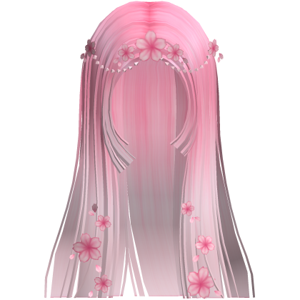 Sakura Princess Hime Cut (Pink Soda) Roblox item