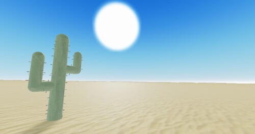 Be stuck in a desert simulator