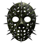 LIMITED 2000s Spiked Halloween Hockey Mask
